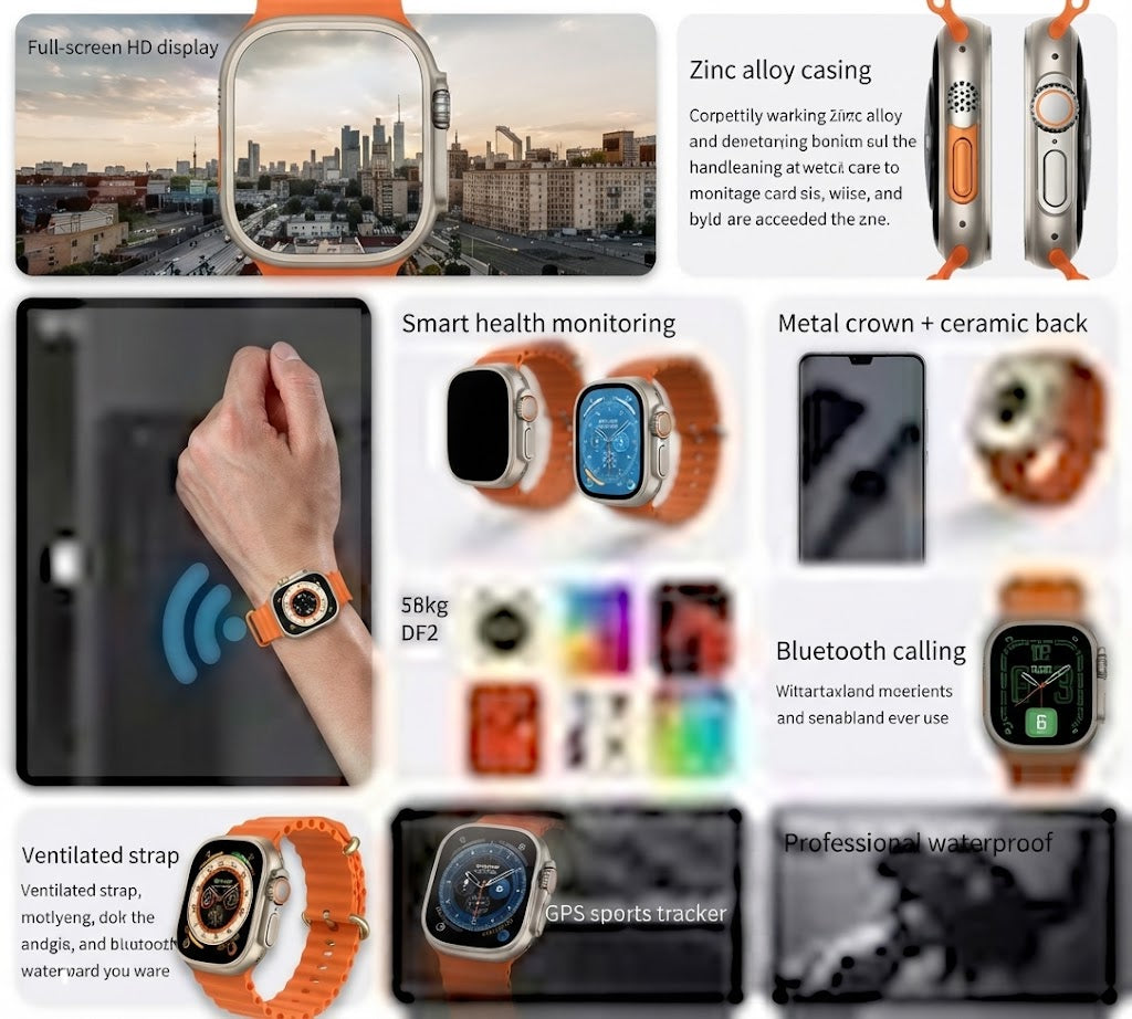 T800 Smartwatch 1.99 inch